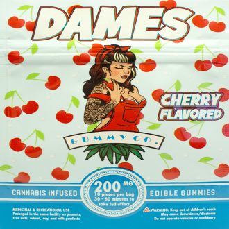 Buy Dames Gummy Co Cherry 200mg Online at Top Shelf BC