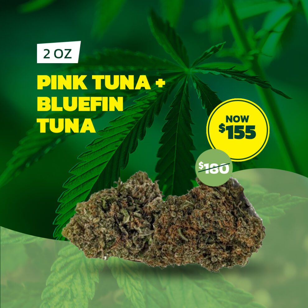 Buy 2 Oz Deal Pink Tuna + Bluefin Tuna Online At Top Shelf BC