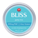 Buy Bliss Edibles – Party Mix Gummies (250mg THC) Online at Top Shelf BC