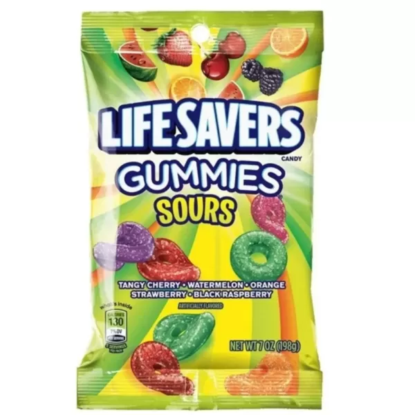 Buy Life Savers Gummies Sour 500mg THC Online at Top Shelf BC