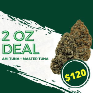 2 Oz Deal Ahi Tuna + Master Tuna at Top Shelf BC