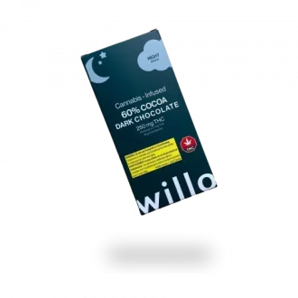 Willo 250mg THC Dark Chocolate