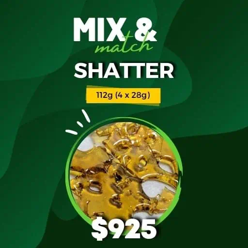 Mix and Match Shatter/Budder 28g