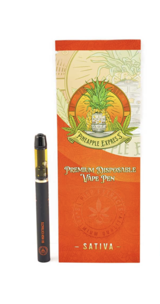 So High Extracts Disposable Pen – Pineapple Express 1ML (Sativa)