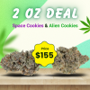 2 Oz Deal - Space Cookies + Alien Cookies